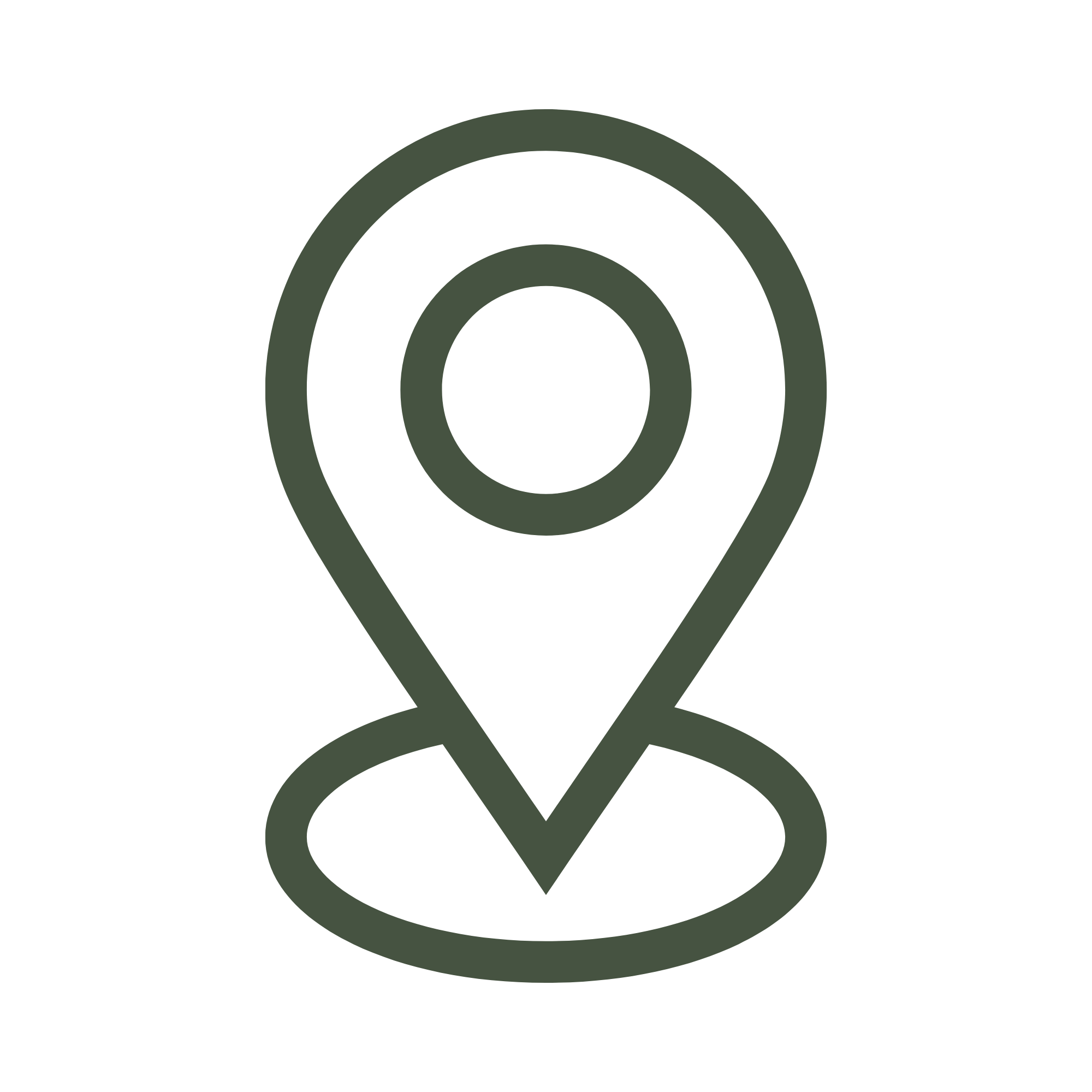 Local business and community focussed - map icon