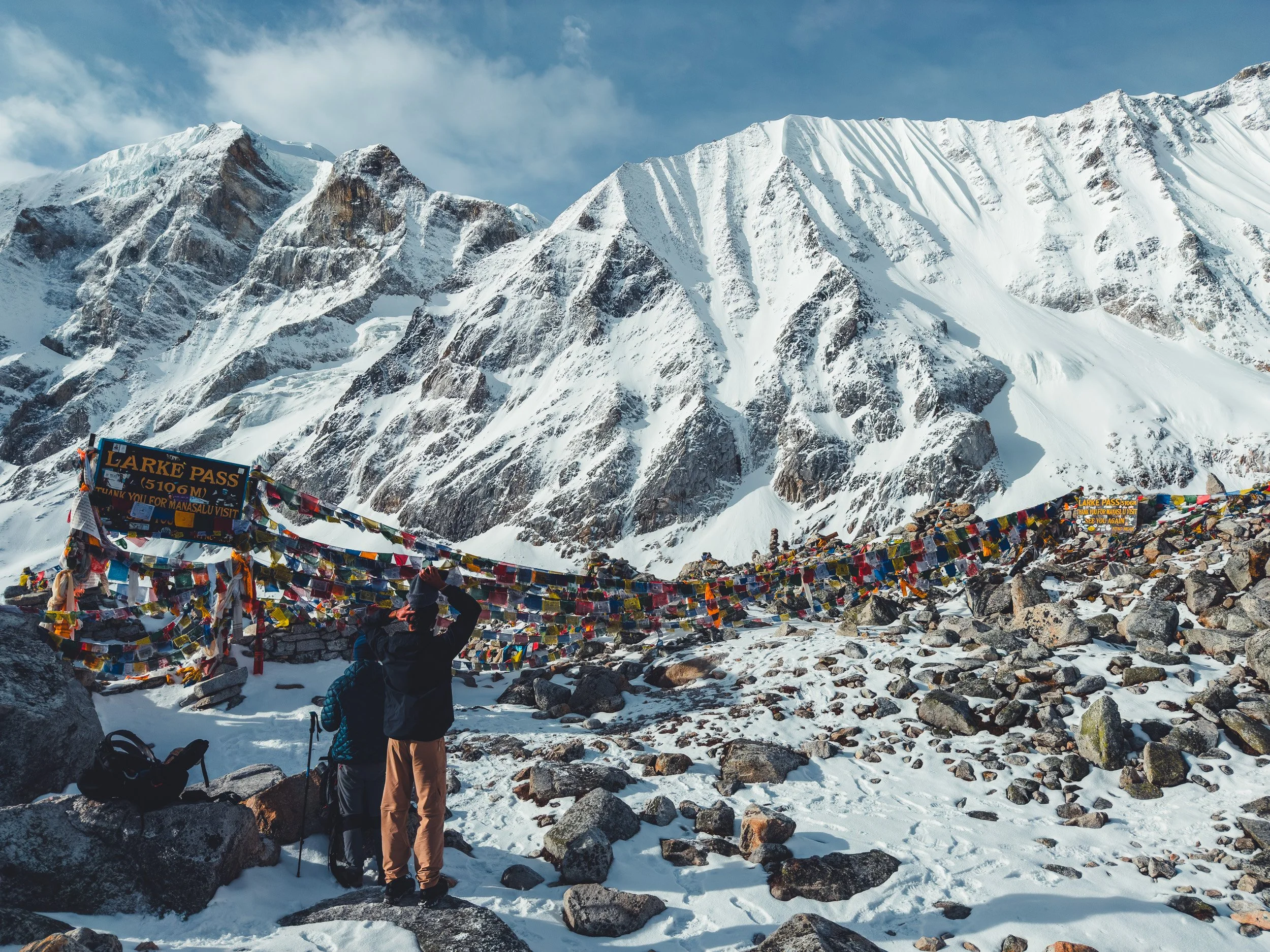 Trekkers in Nepal