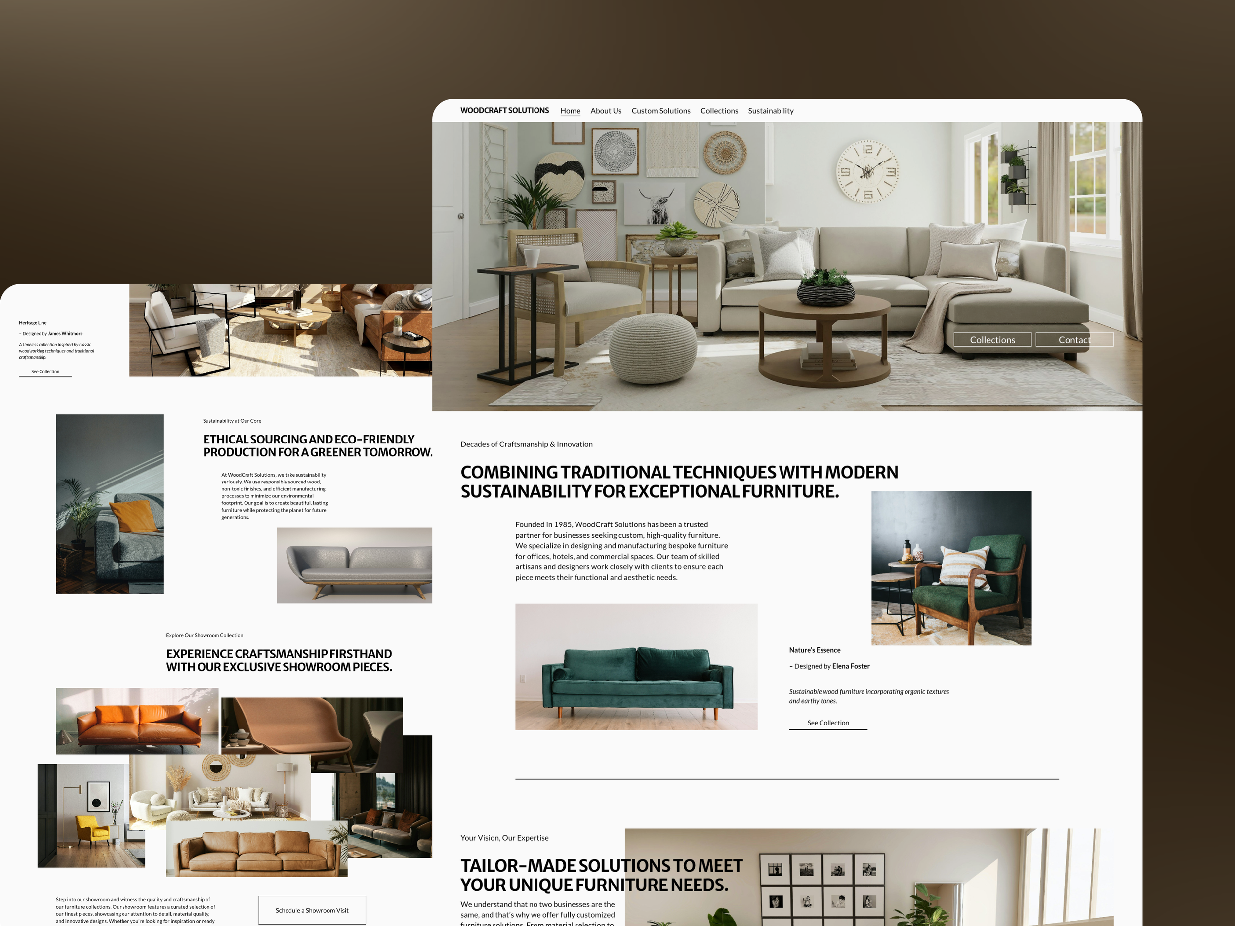 Woodcraft Solutions homepage