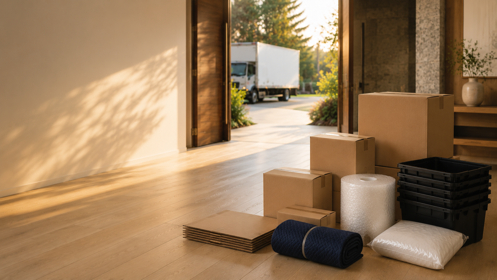 Halcyon moving boxes and packing supplies