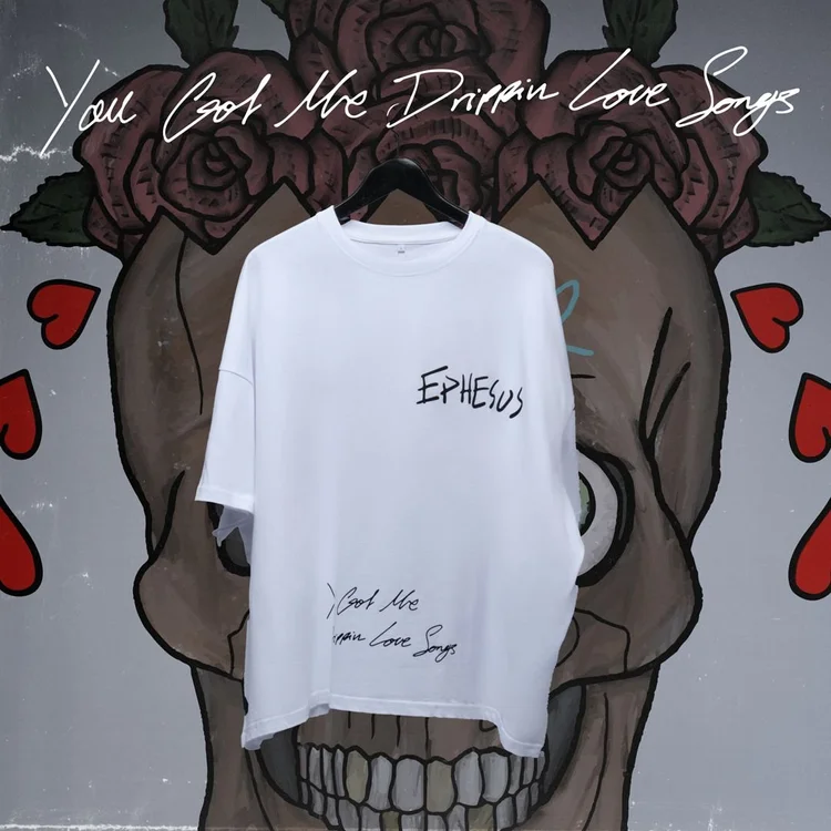 Ephesus, tee on artwork