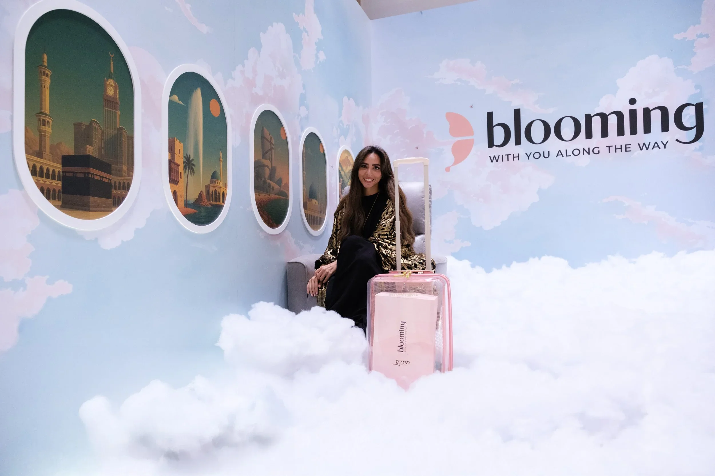 Blooming 9th anniversary airport-terminal experience