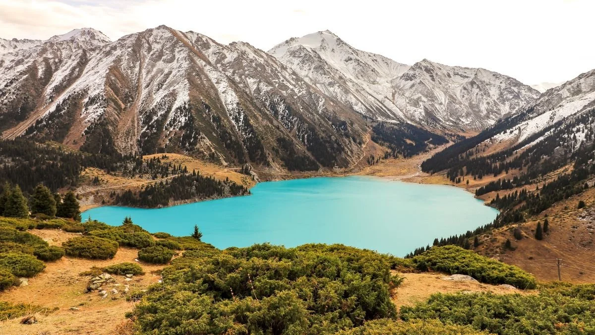 Big Almaty Lake Kazakhstan