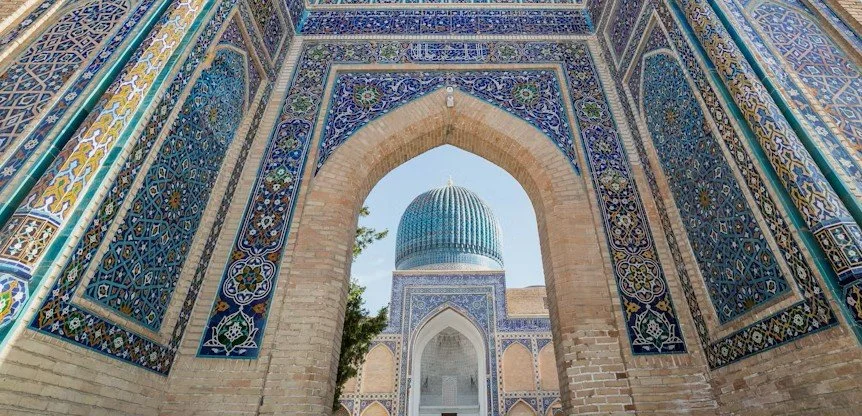 Gur-e-Amir Mausoleum in Samarkand