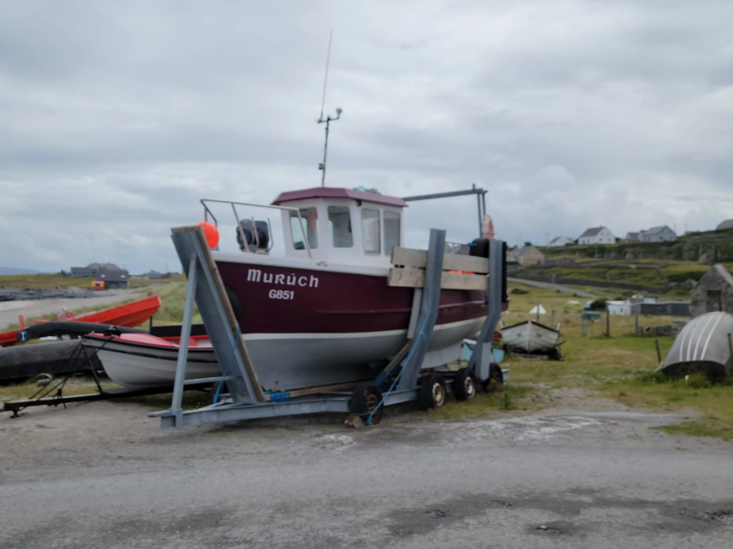 Fishing Boat Aran Islands, Aran Islands, Ireland
