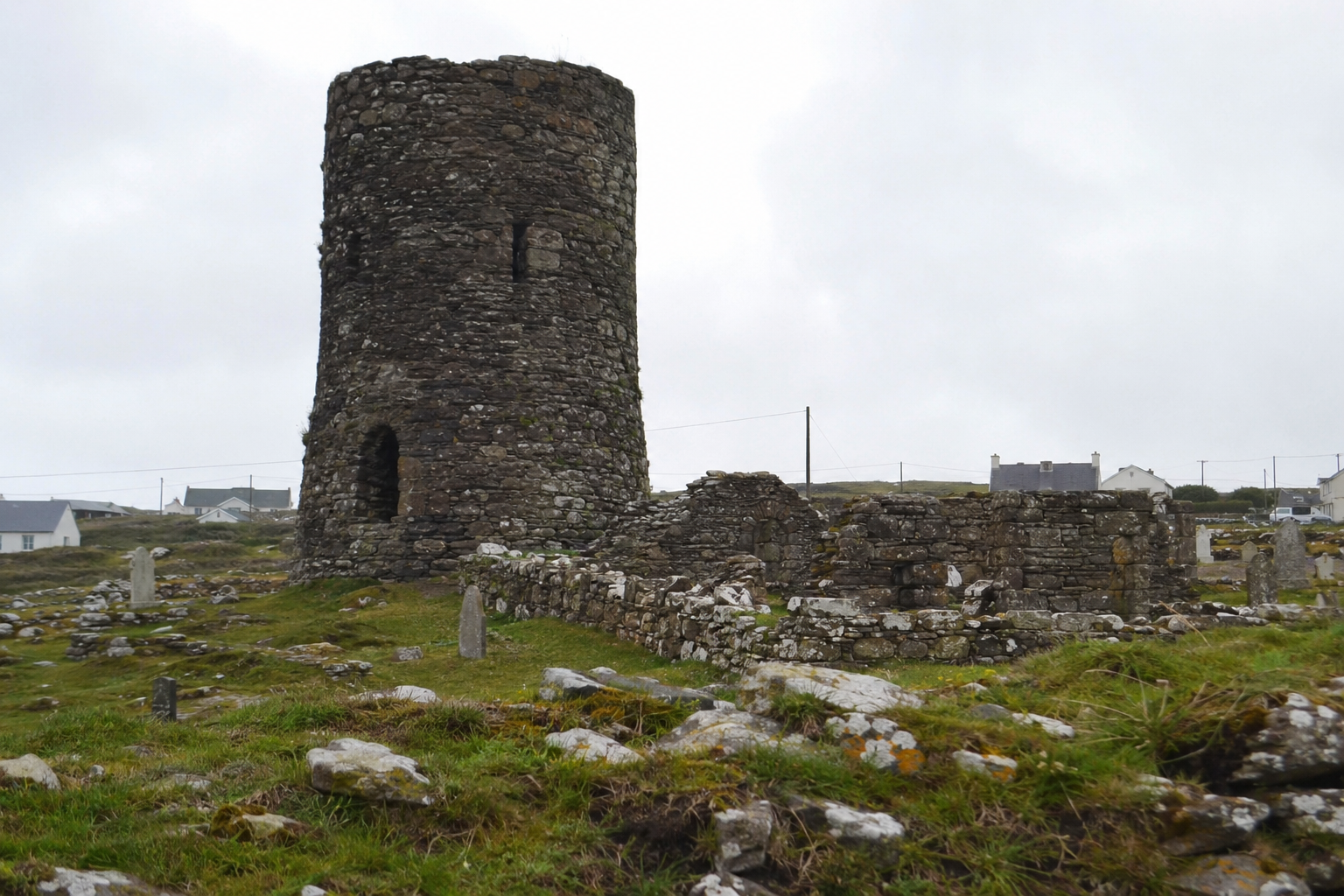 Road To Tory Island Lighthouse, Tory Island, Ireland