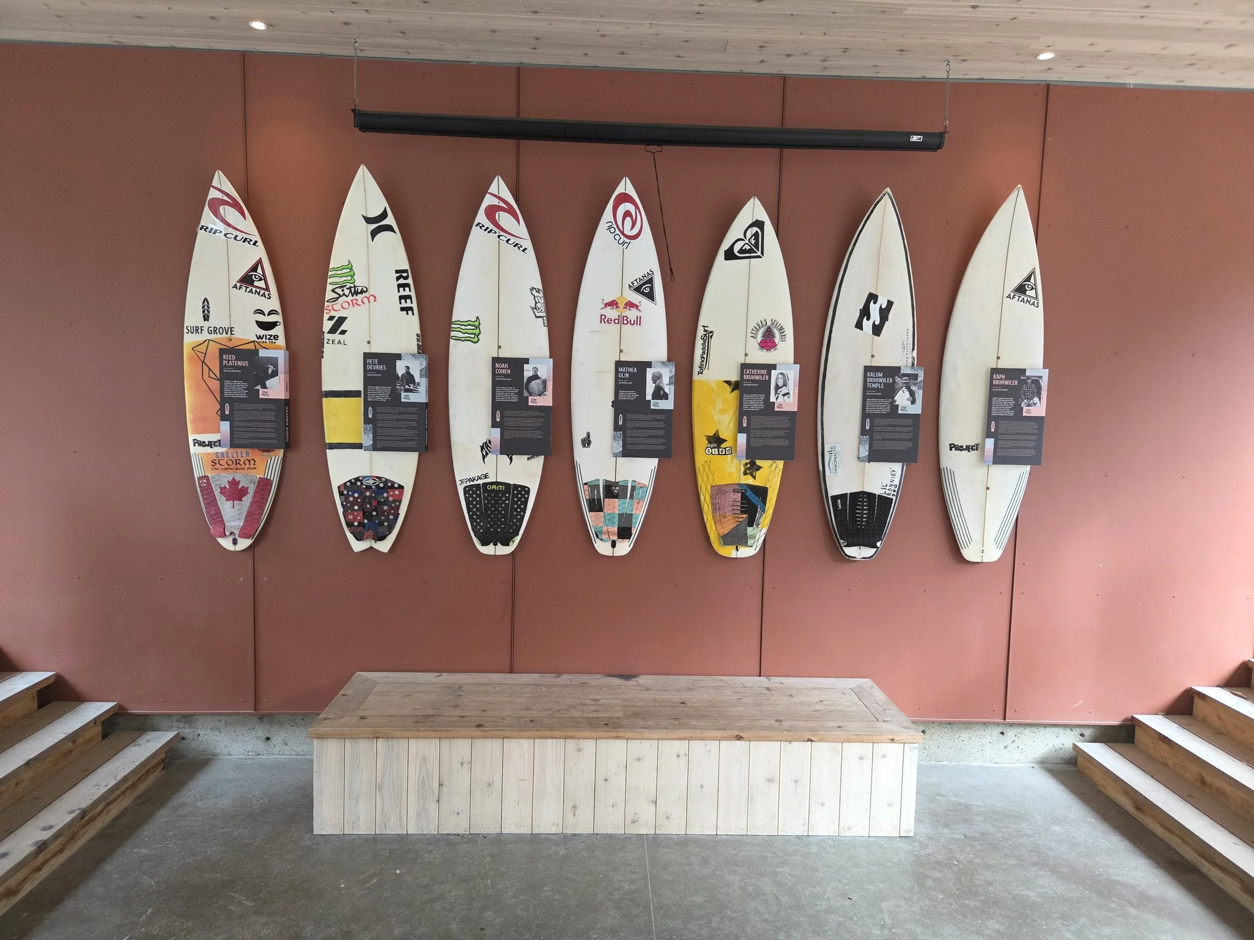 Surf Grove Display, Tofino, Canada