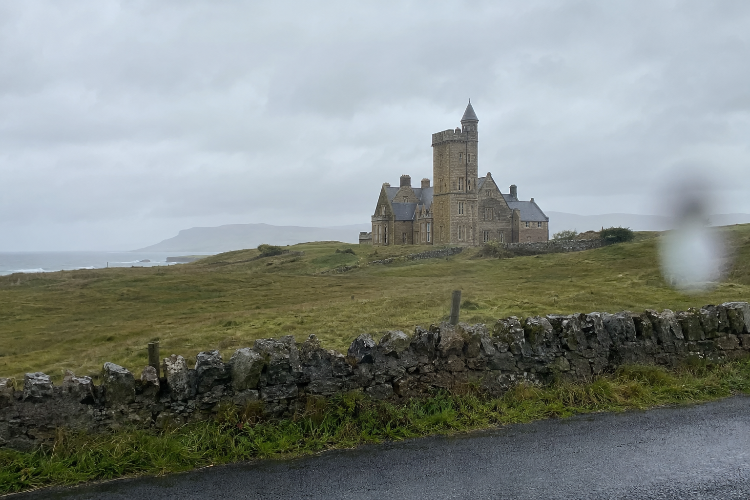 Classiebawn Castle From Coastal Road, Mullaghmore, Ireland