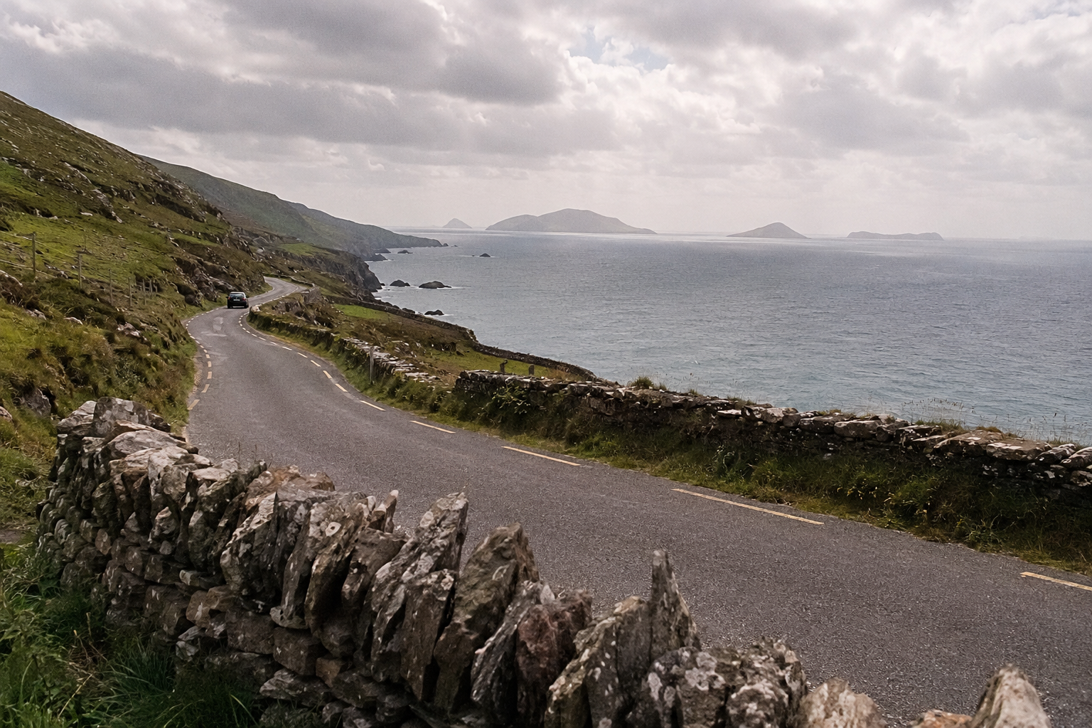 The Atlantic coastline along Slea Head on the Dingle Peninsula