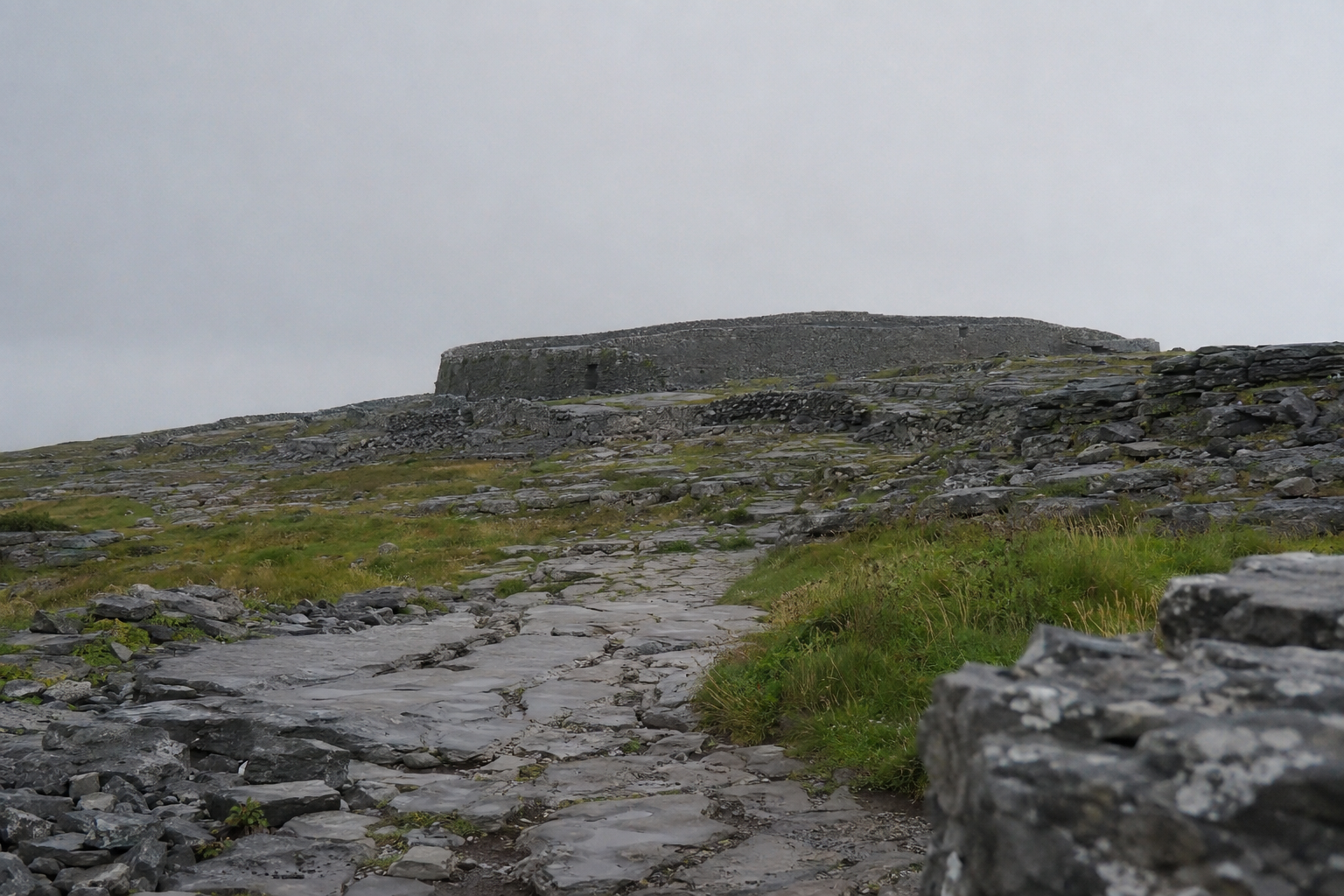 Dún Aonghasa Approach Inis Mór, Aran Islands, Ireland