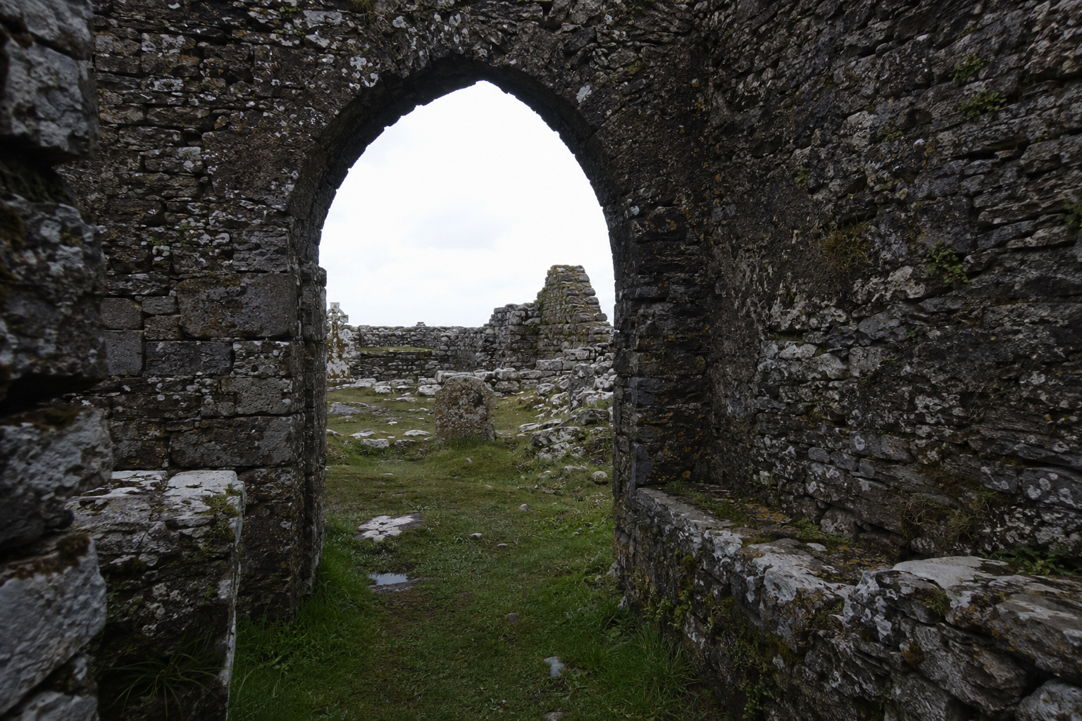 The Seven Churches Inis Mór, Aran Islands, Ireland