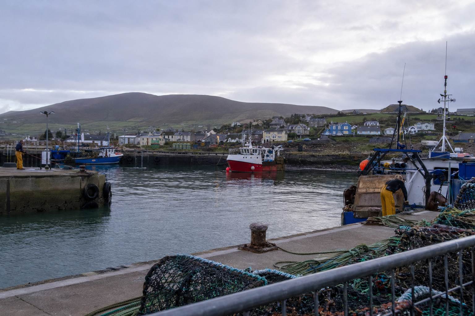 Dingle Harbour on the Dingle Peninsula