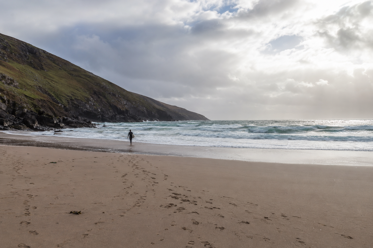 Dingle Coumeenoole Beach Surfing, Dingle, Ireland