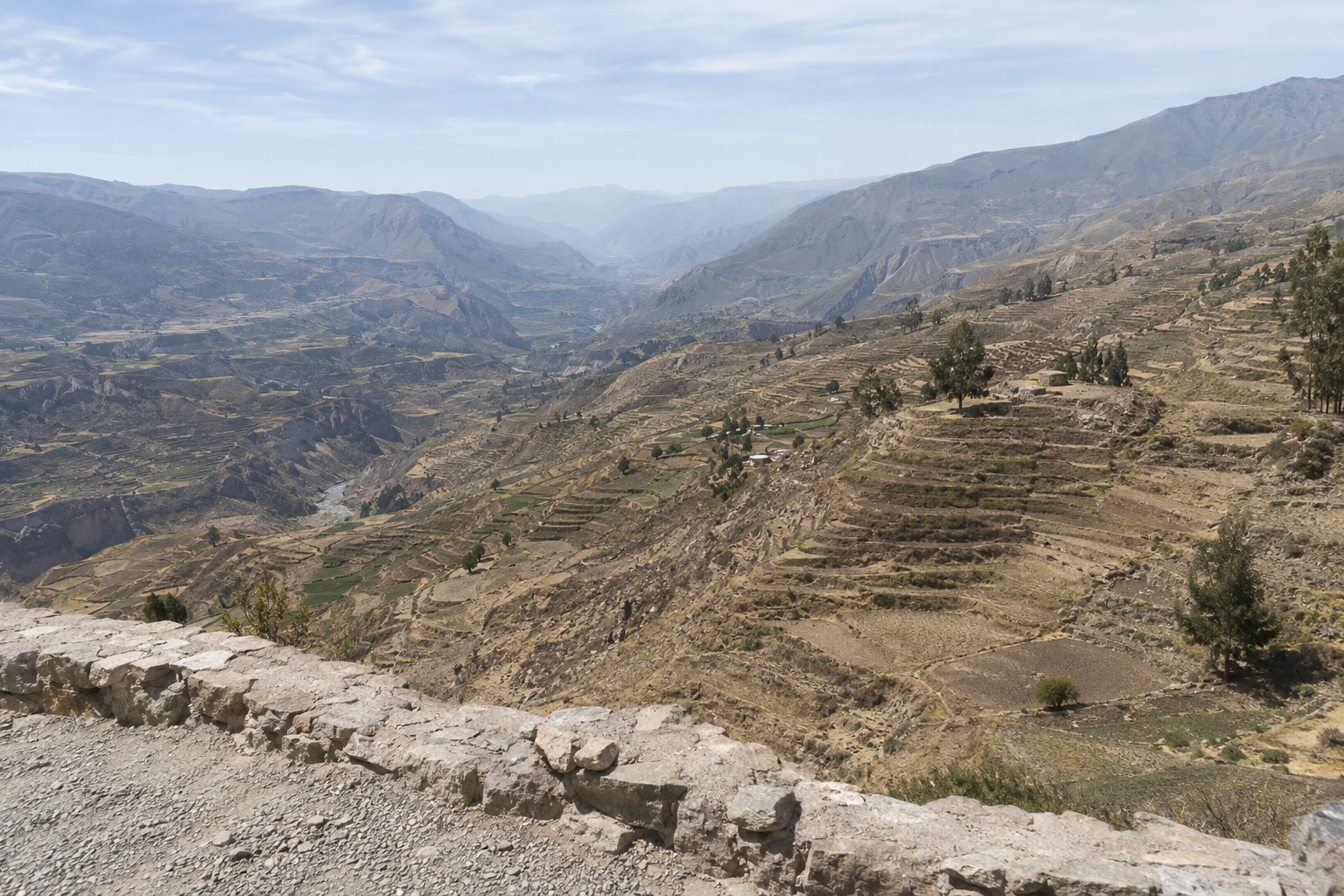 Colca From Valley Trail, Colca Canyon, Peru