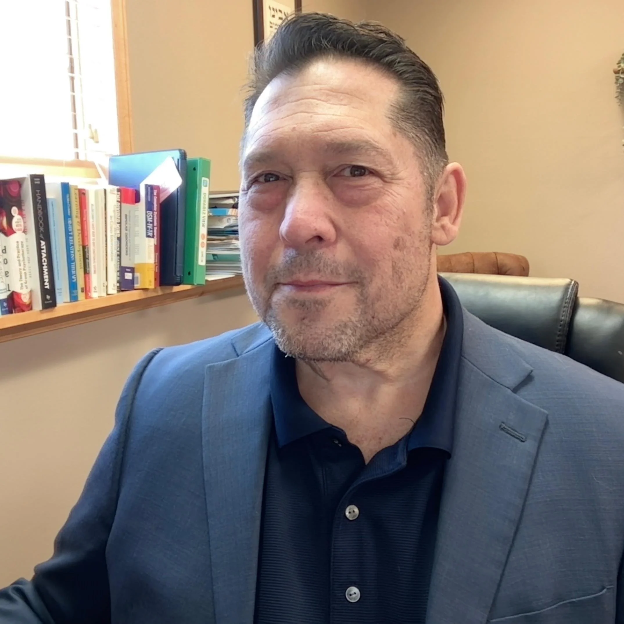 Bernie Menge, MA, LMFT, ADHD-CCSP, licensed marriage and family therapist at Redefine Mental Health & Wellness in Hastings, Minnesota