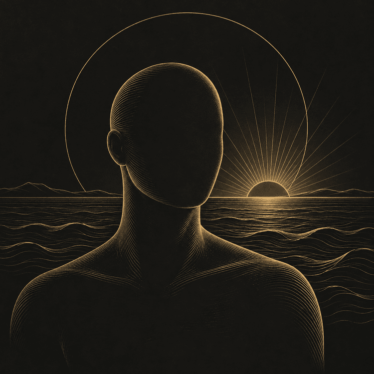 Symbolic gold illustration for partner 01; not a likeness