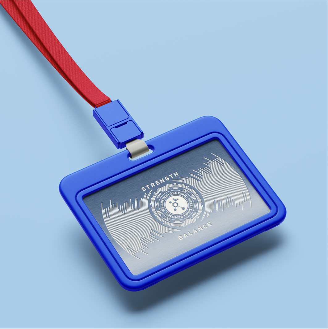 Genomic Card Lanyard Detail