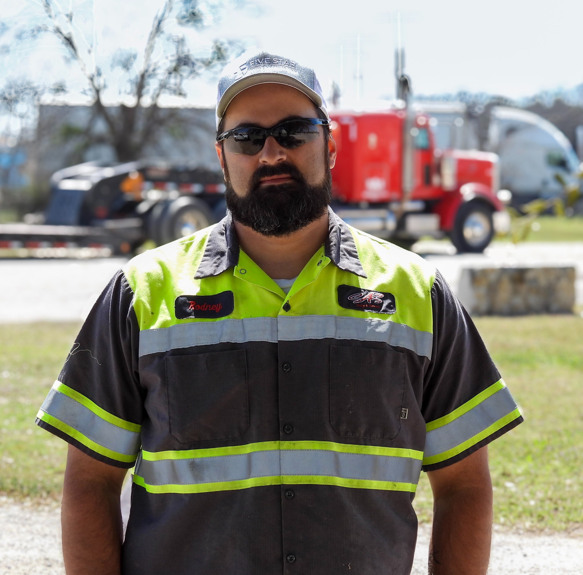Rodney Hall, Heavy Haul Lowboy Operator at SAS Road Solutions