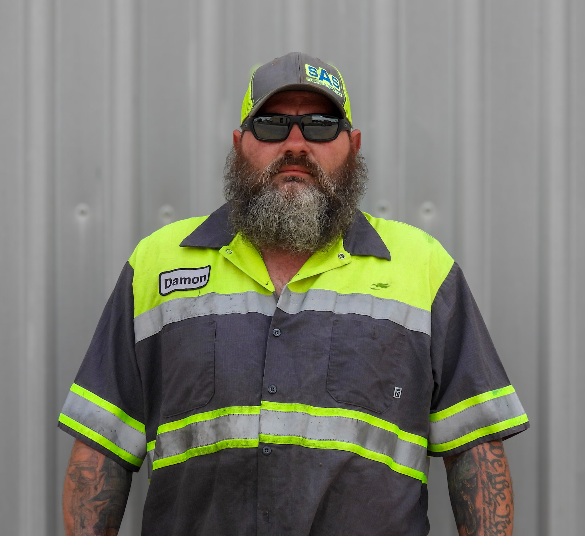 Damon Morris, Heavy Duty Operator at SAS Road Solutions