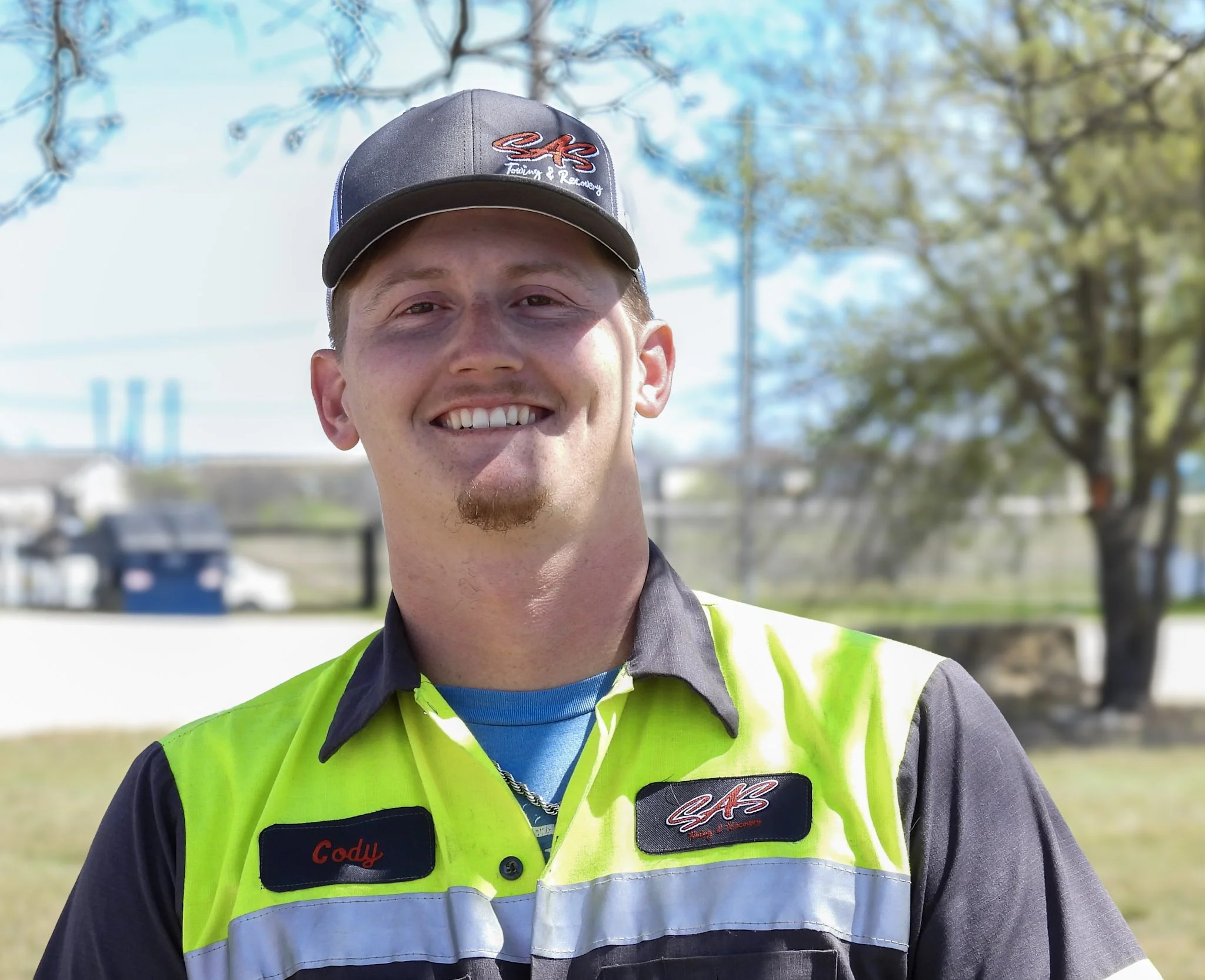Cody Vance, Wheel Lift Operator at SAS Road Solutions