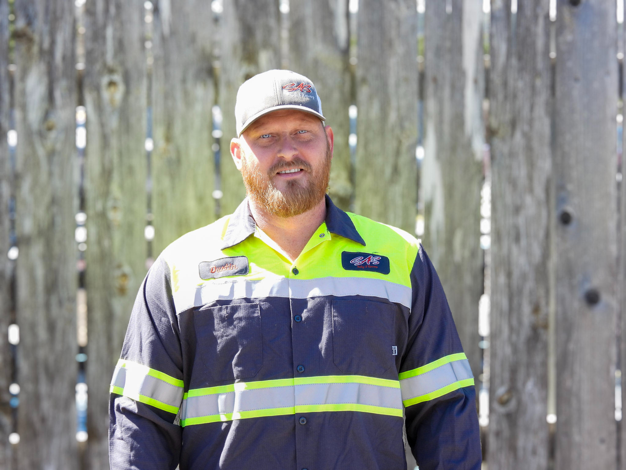 Dustin Coffey, Heavy Flatbed Operator at SAS Road Solutions