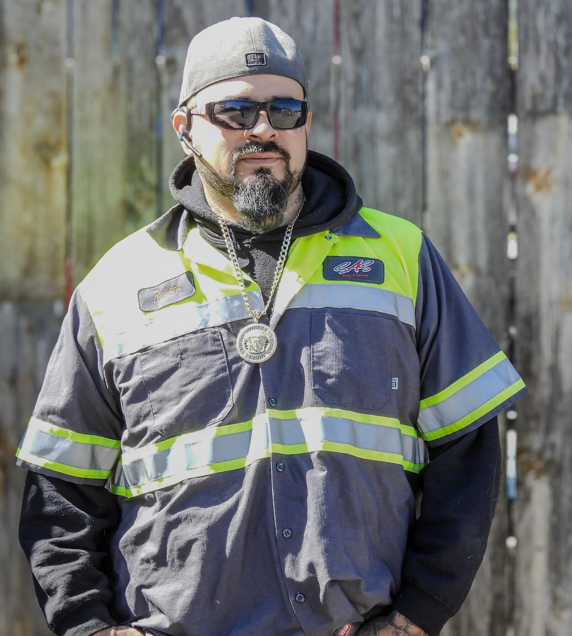 Ruben Azua, Flatbed Operator at SAS Road Solutions