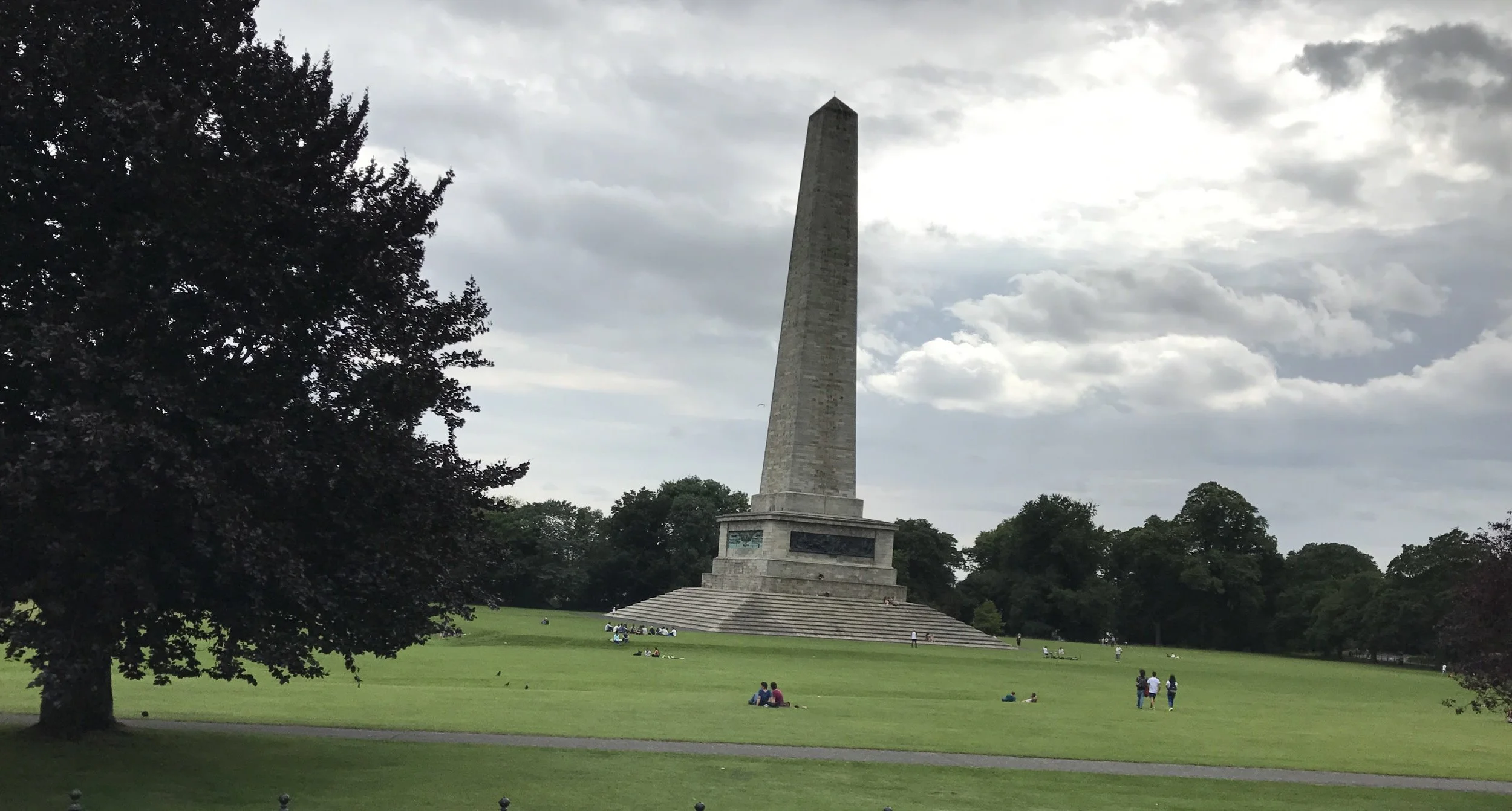 The Wellington Monument in Phoenix Park.