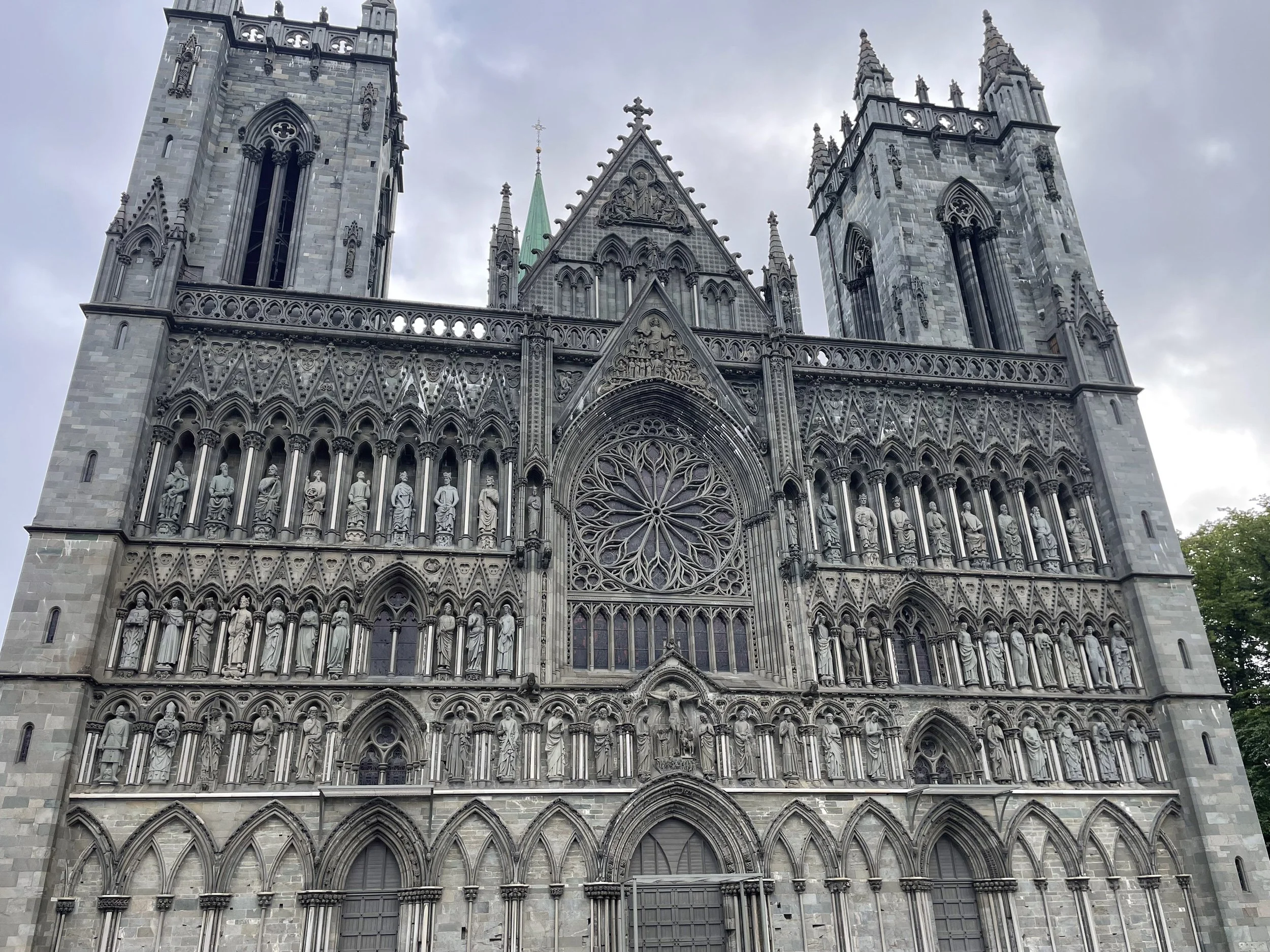 Nidaros Cathedral in Trondheim.