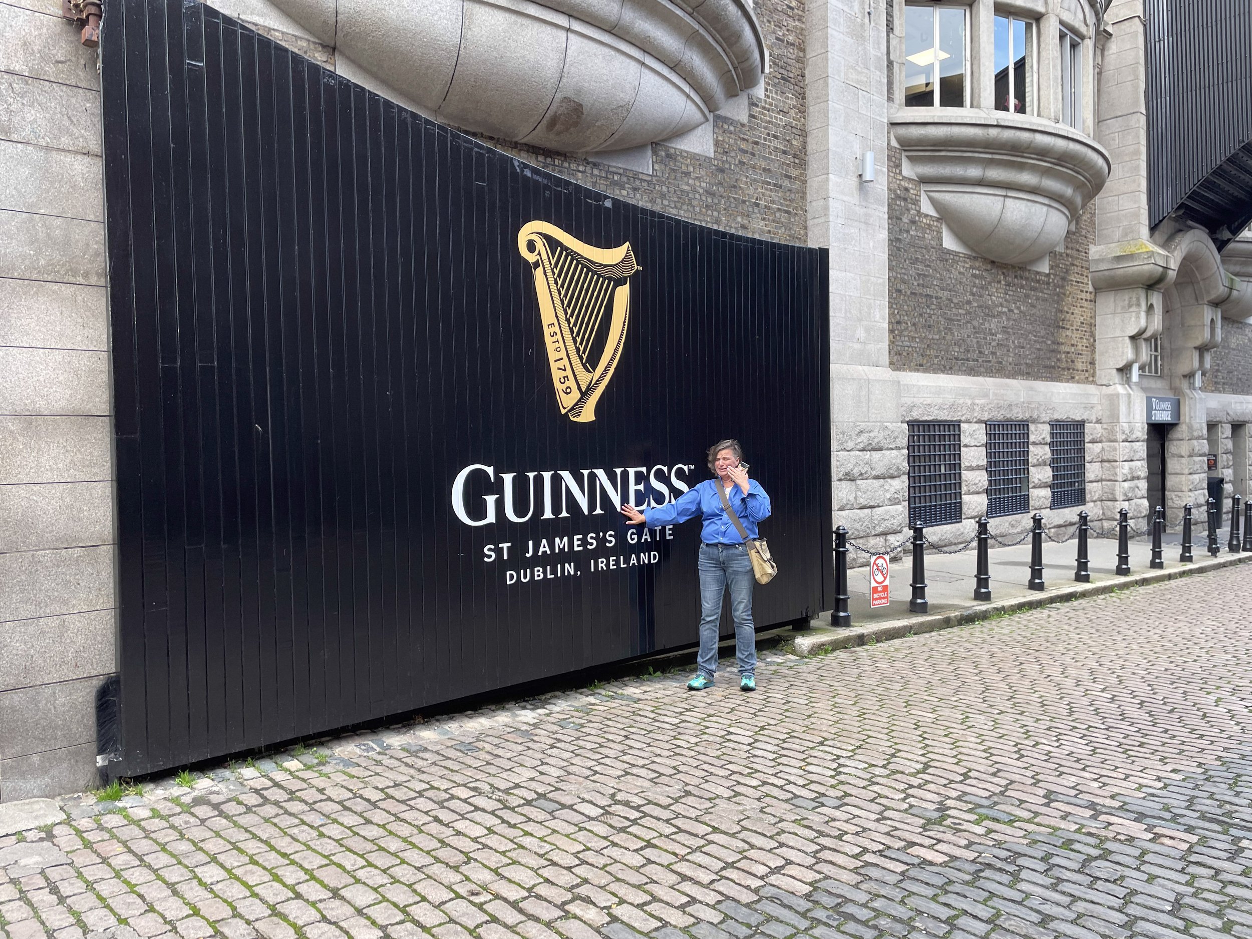 St. James's Gate at the Guinness Storehouse.