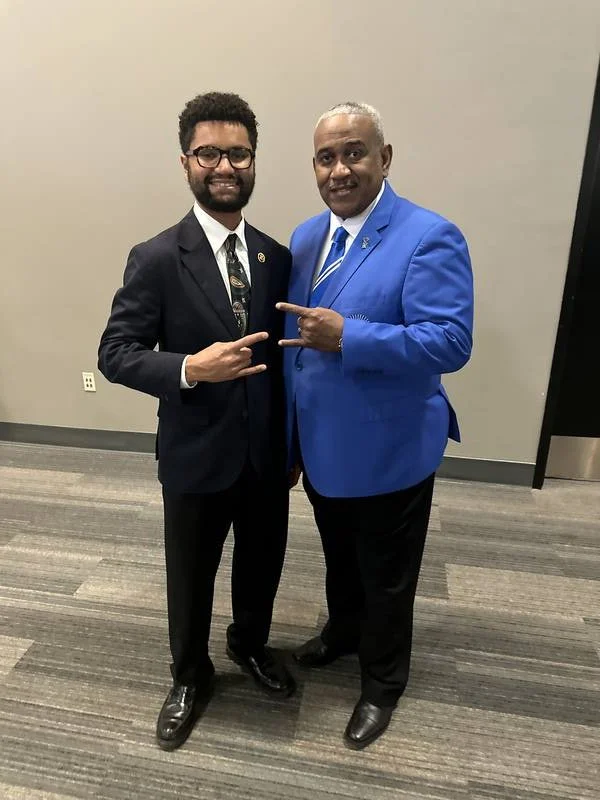 With Brother Congressman Maxwell Alejandro Frost