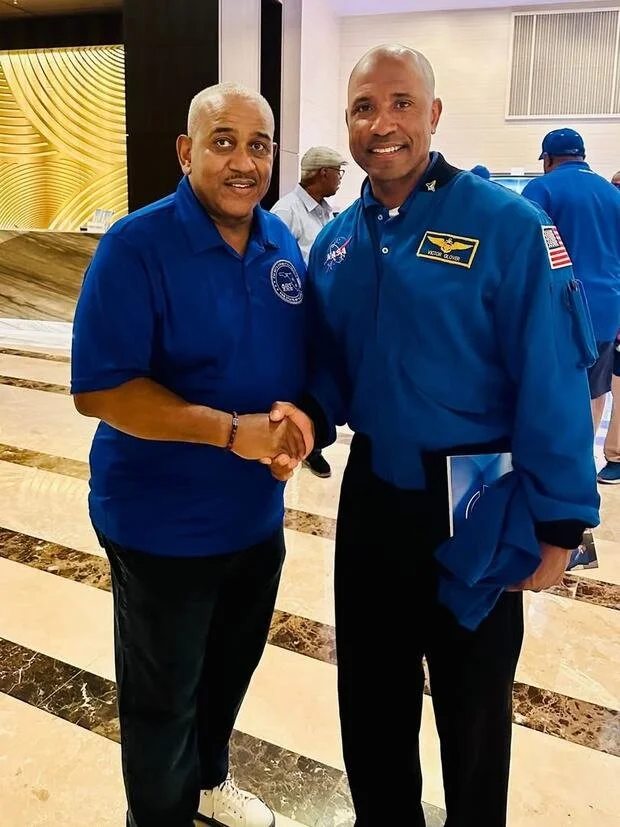 With NASA astronaut Victor Glover
