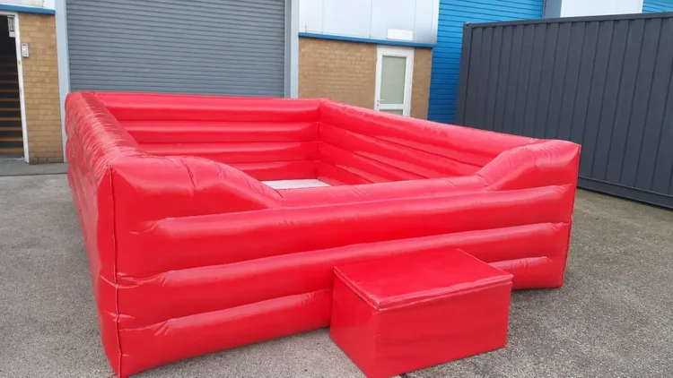 3.5m by 4.5m red ball pit