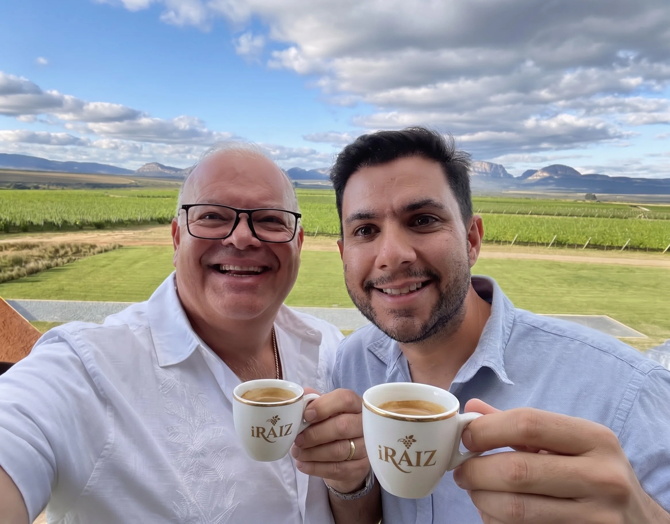 Chris Blasi and Bruno Teixeira