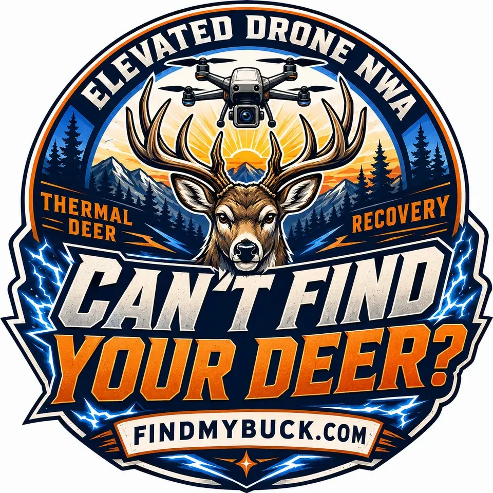 Thermal deer recovery badge