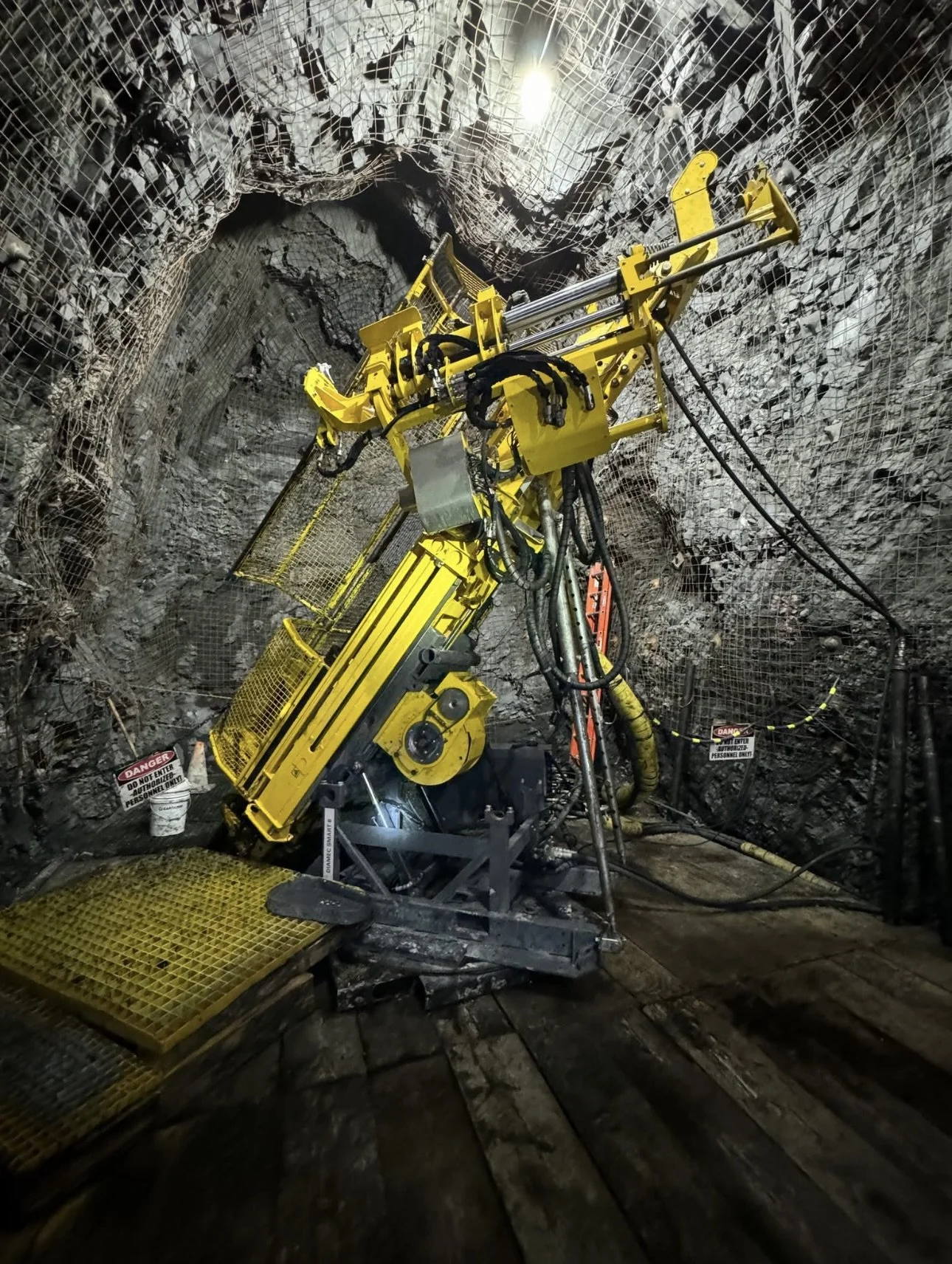 Timberline underground core drilling equipment