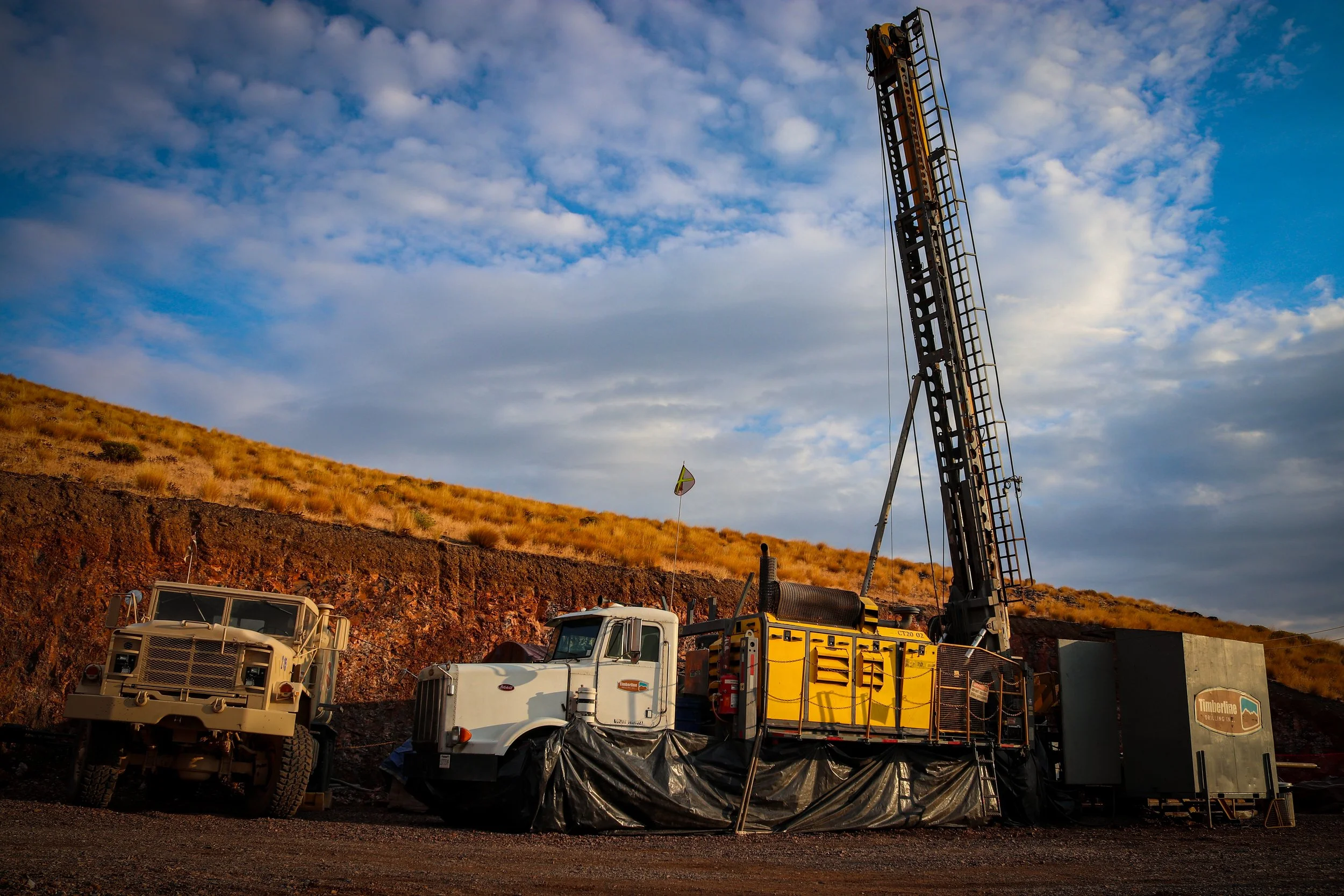 Timberline drilling support and specialty equipment