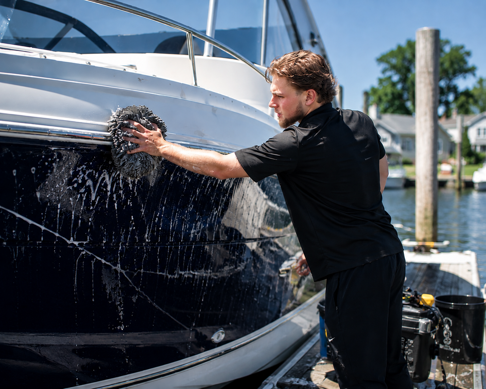 Professional marine detailing service