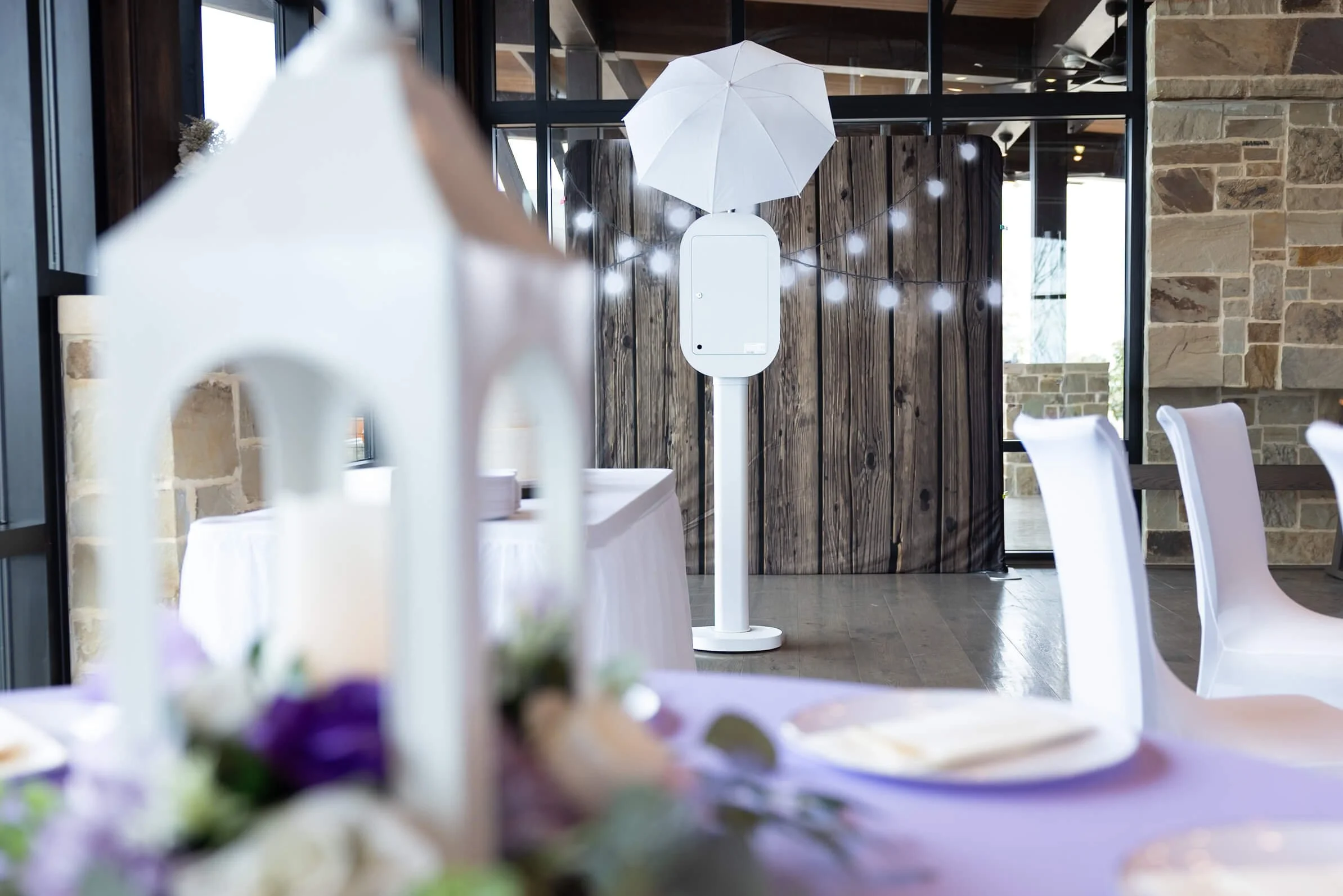 BeeCaptured photo booth experience at an event