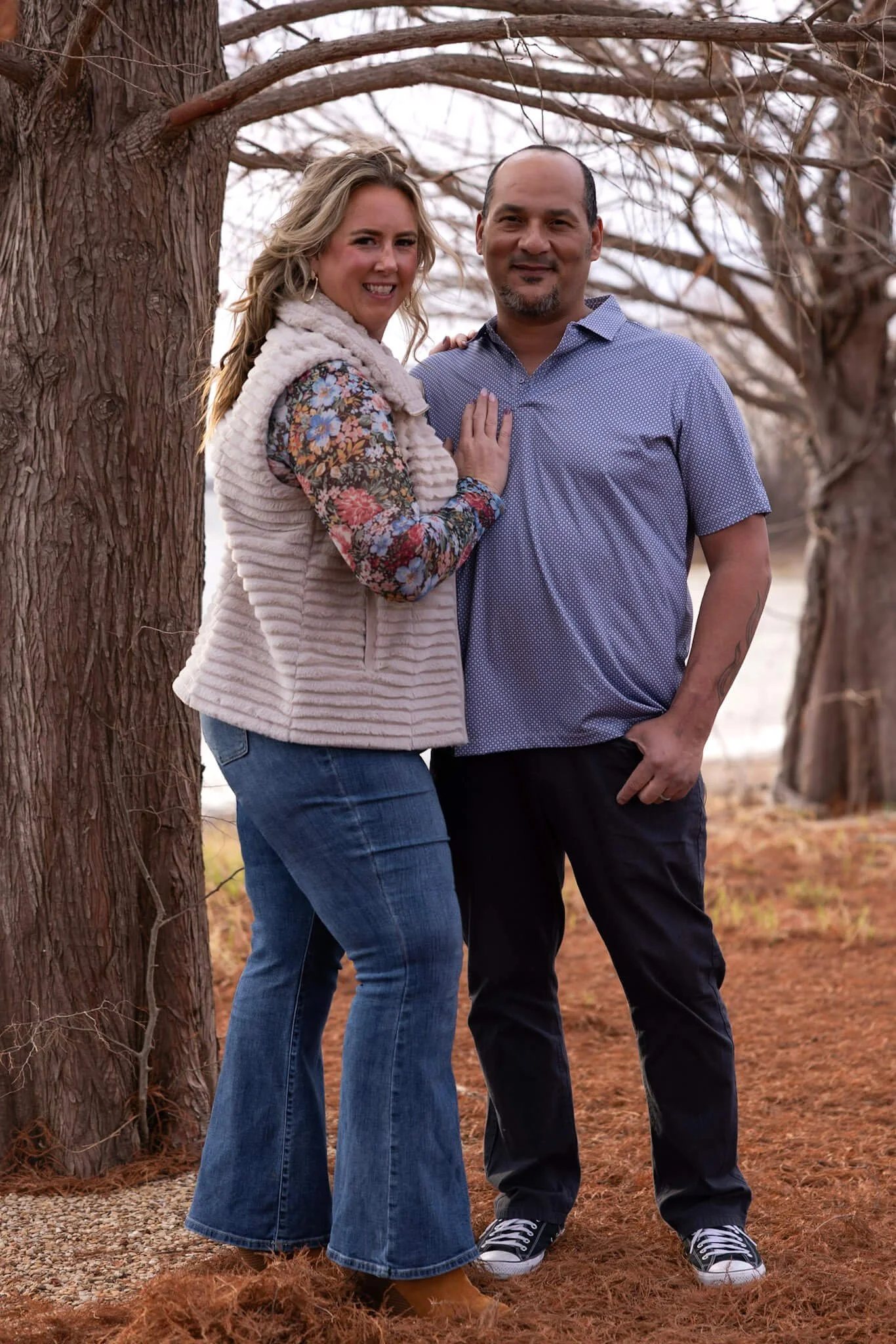 Family sharing a natural moment during a BeeCaptured portrait session