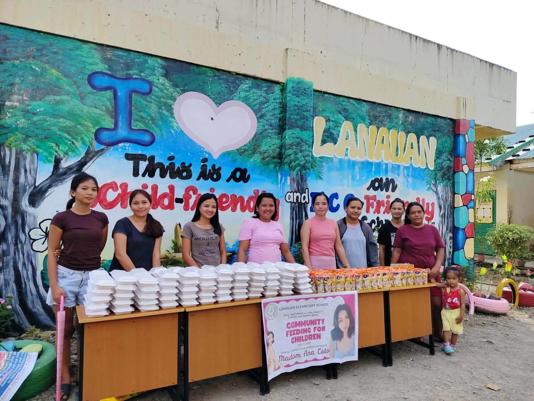 Spirit Blossom Foundation volunteers serving the community