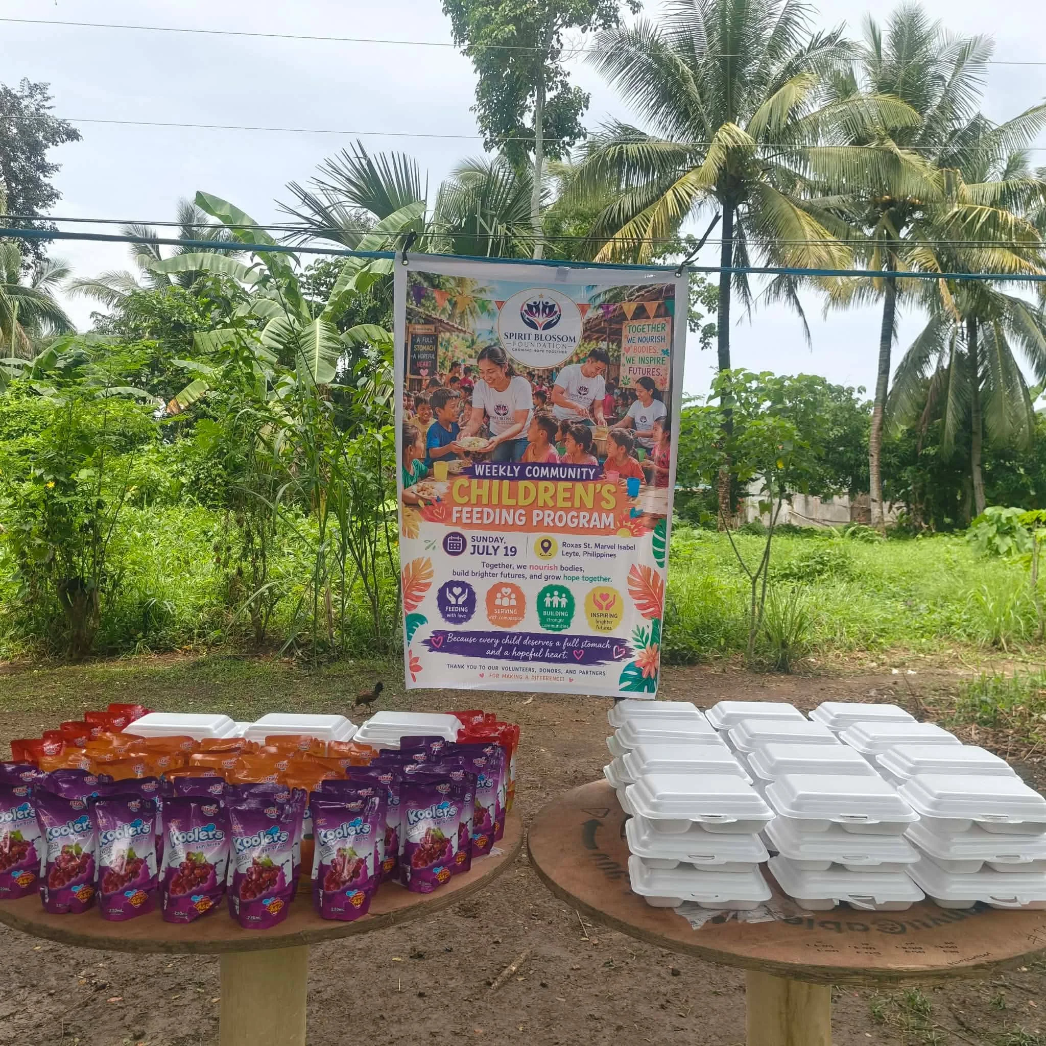 Spirit Blossom Foundation nutrition and food support outreach