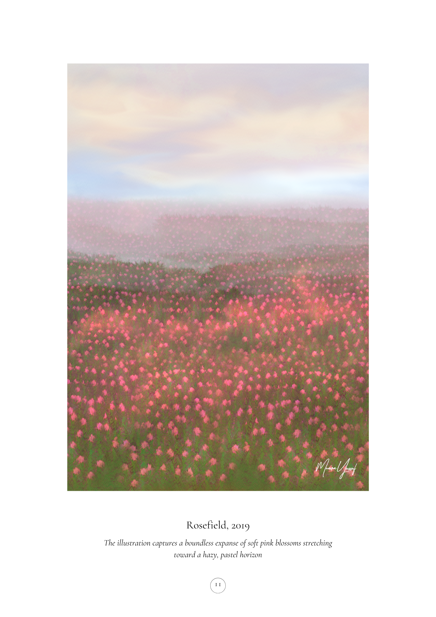 Munira Yussuf artist magazine page 12