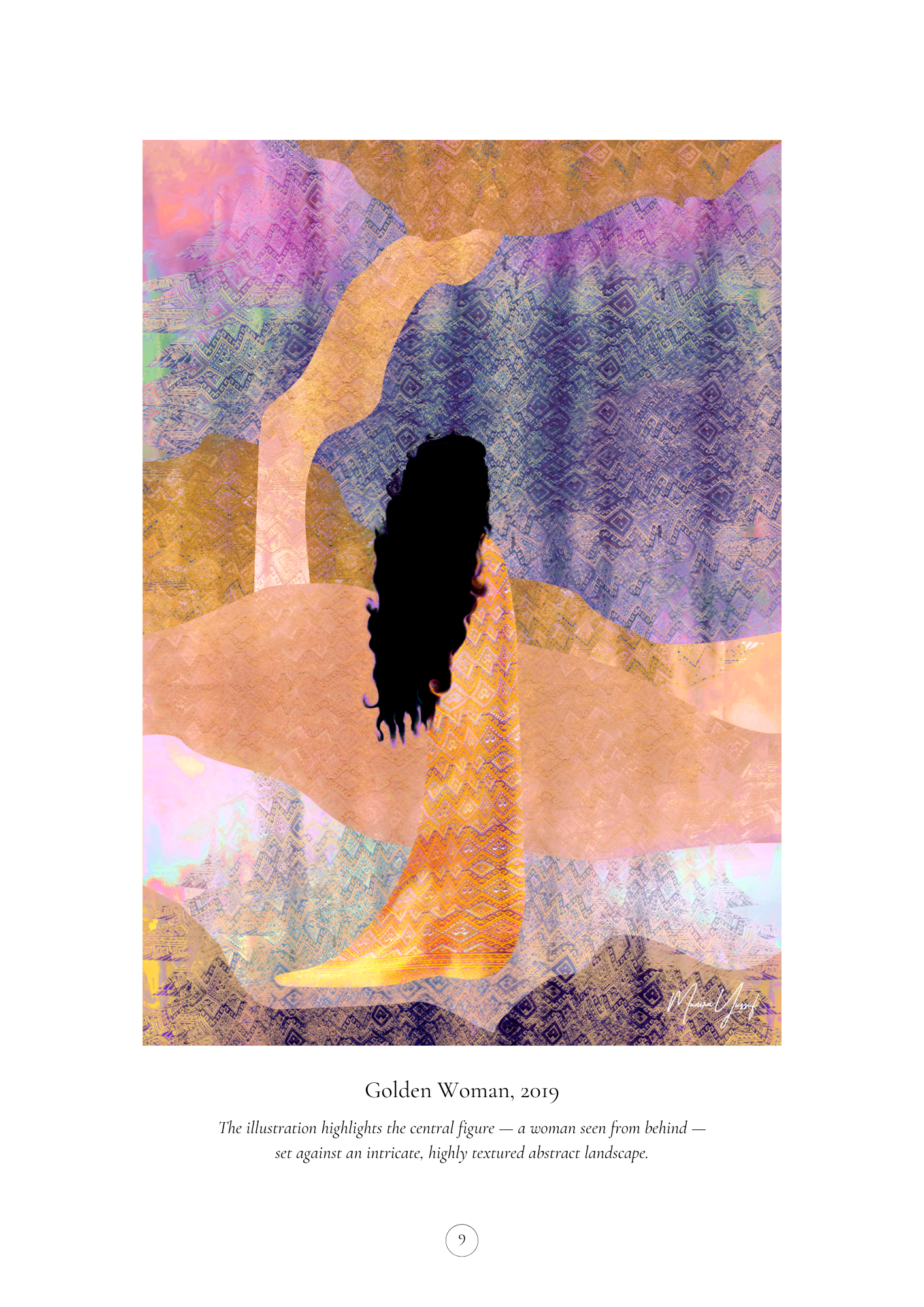 Munira Yussuf artist magazine page 10