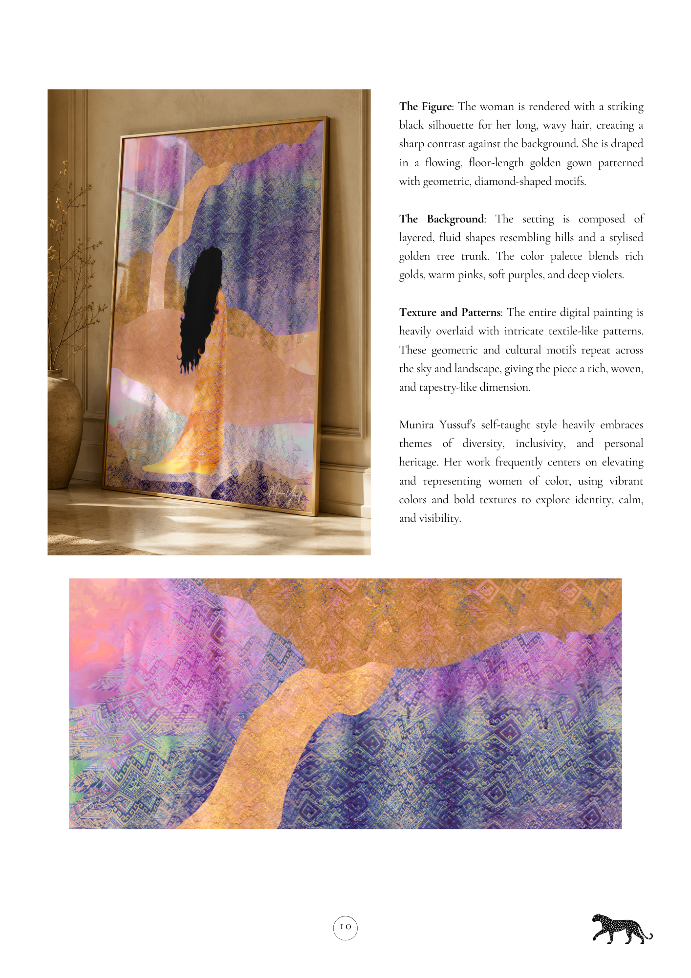 Munira Yussuf artist magazine page 11