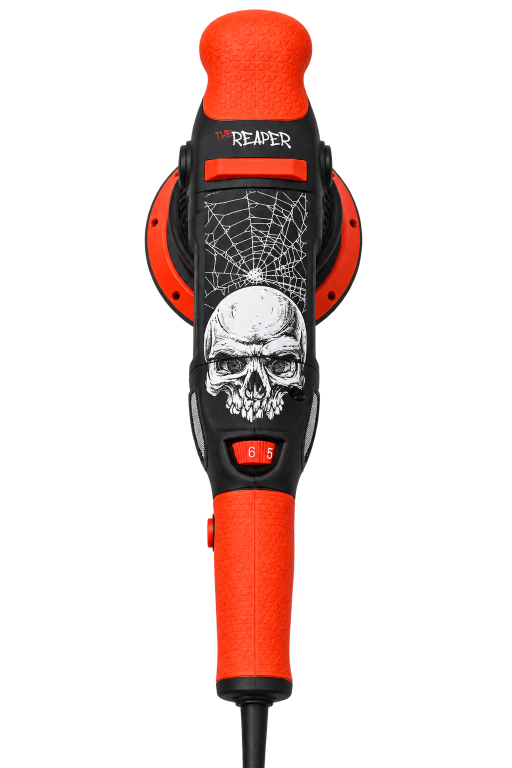 Front view of The Reaper limited-edition MaxShine polisher