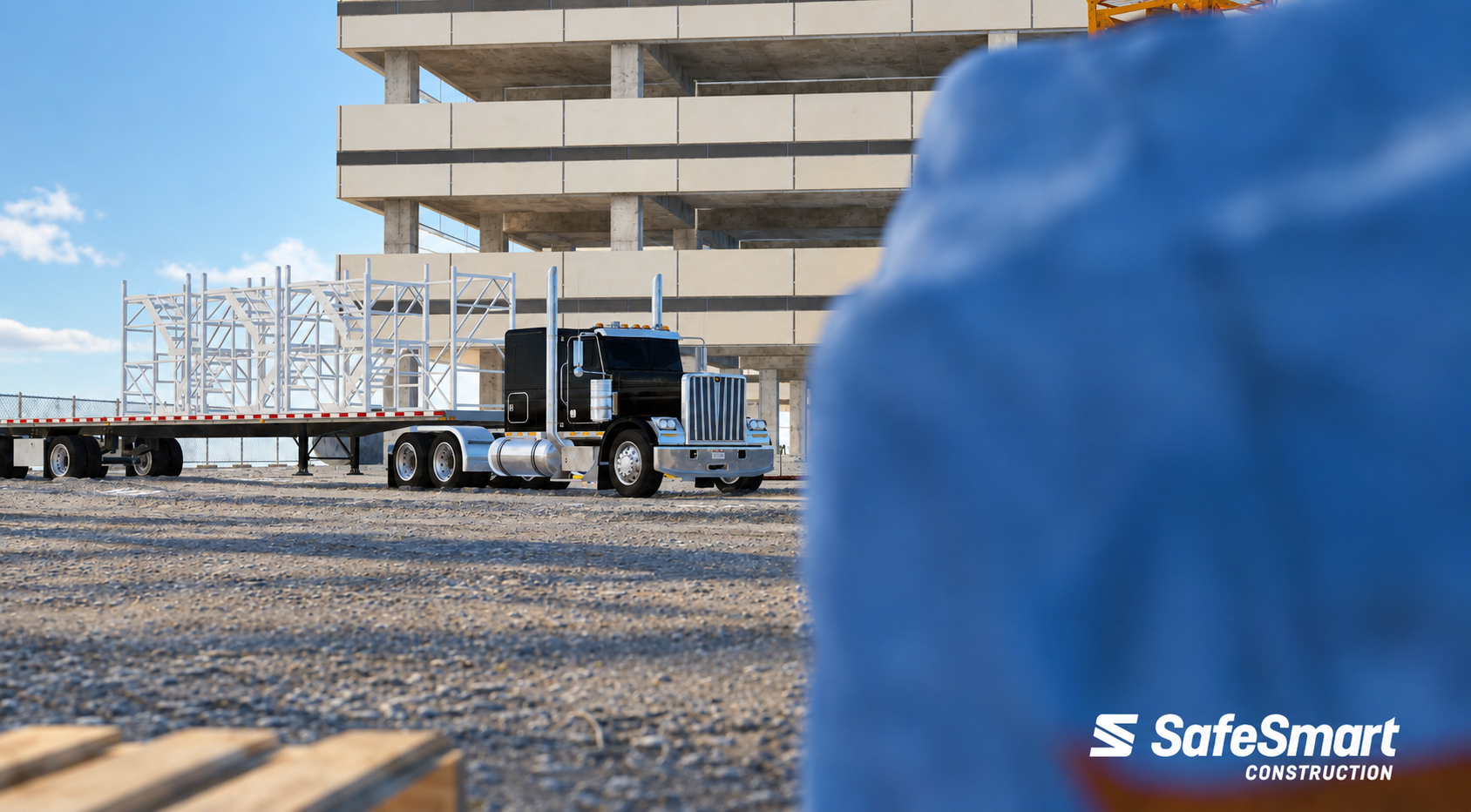 Z-Stack animation featuring a truck delivering the modular system