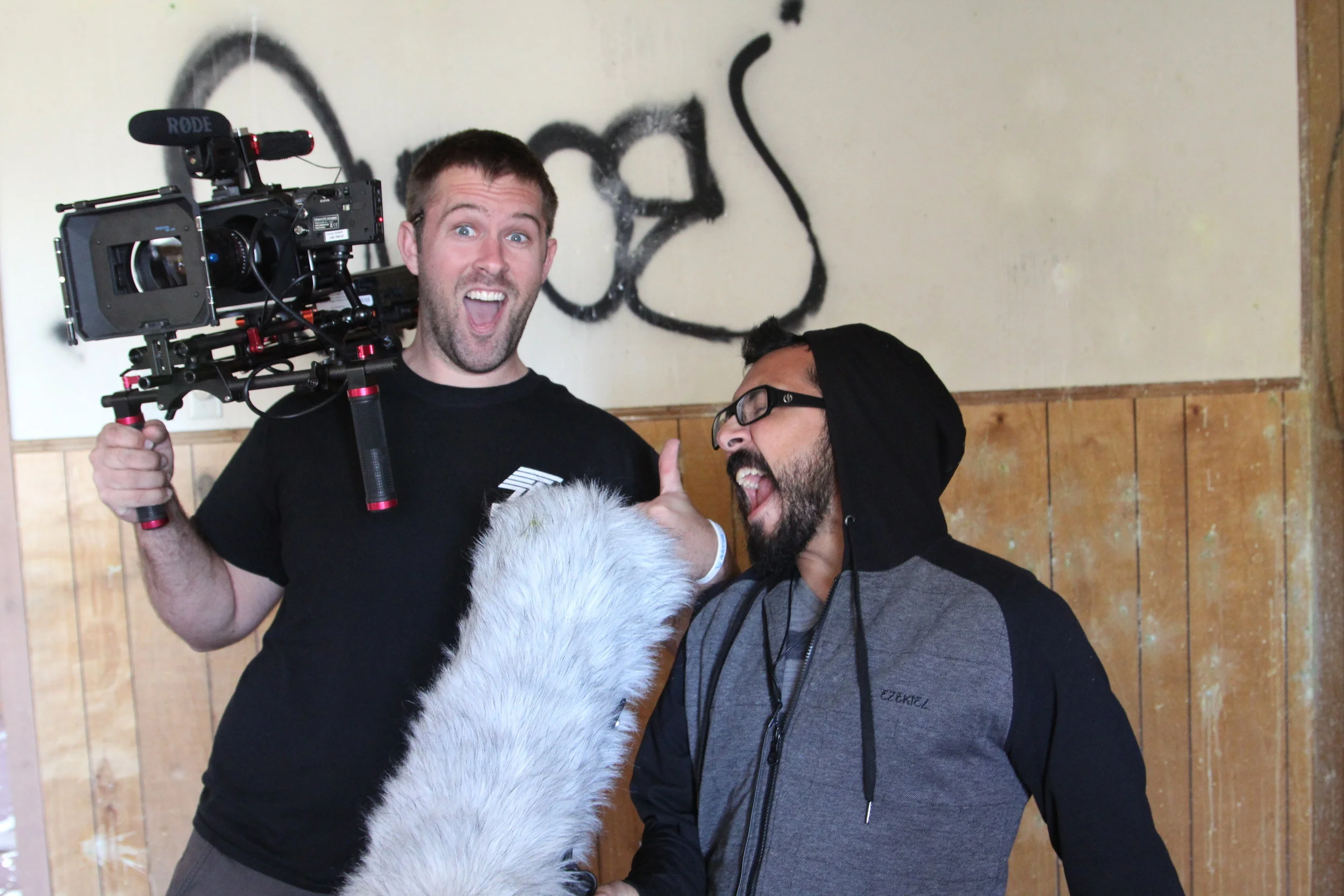 Behind the scenes from The Fallout