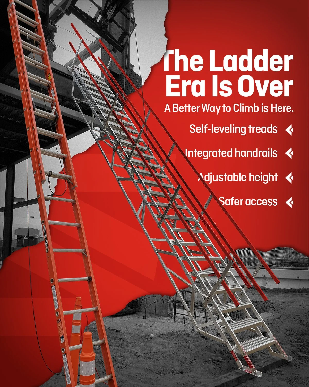The Ladder Era Is Over SafeSmart social campaign