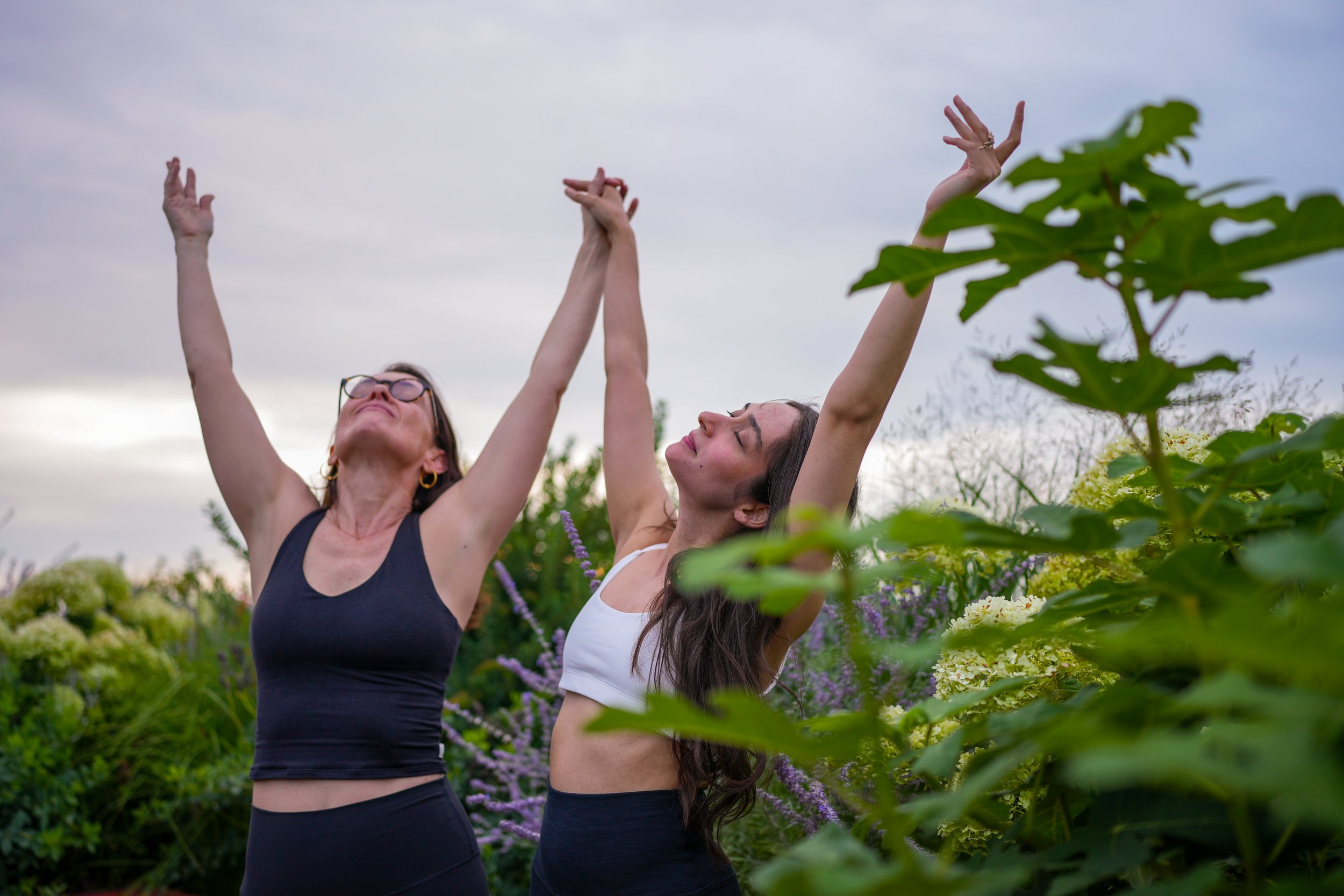 Soft natural light — hands at rest