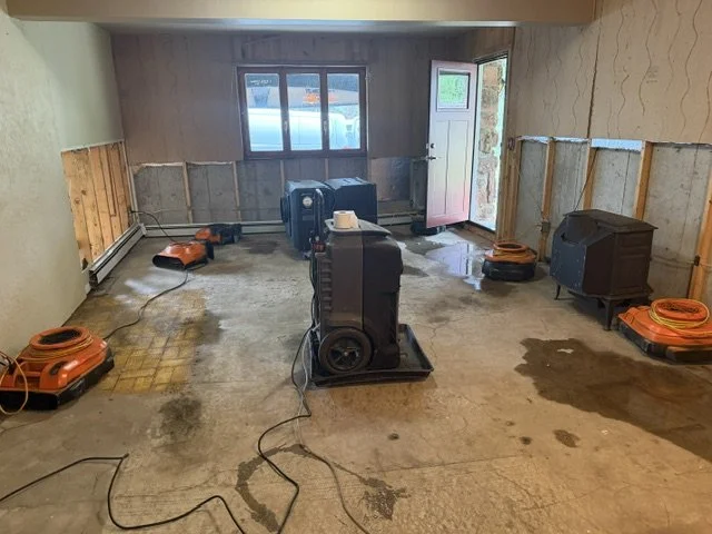 CRMC water damage restoration project